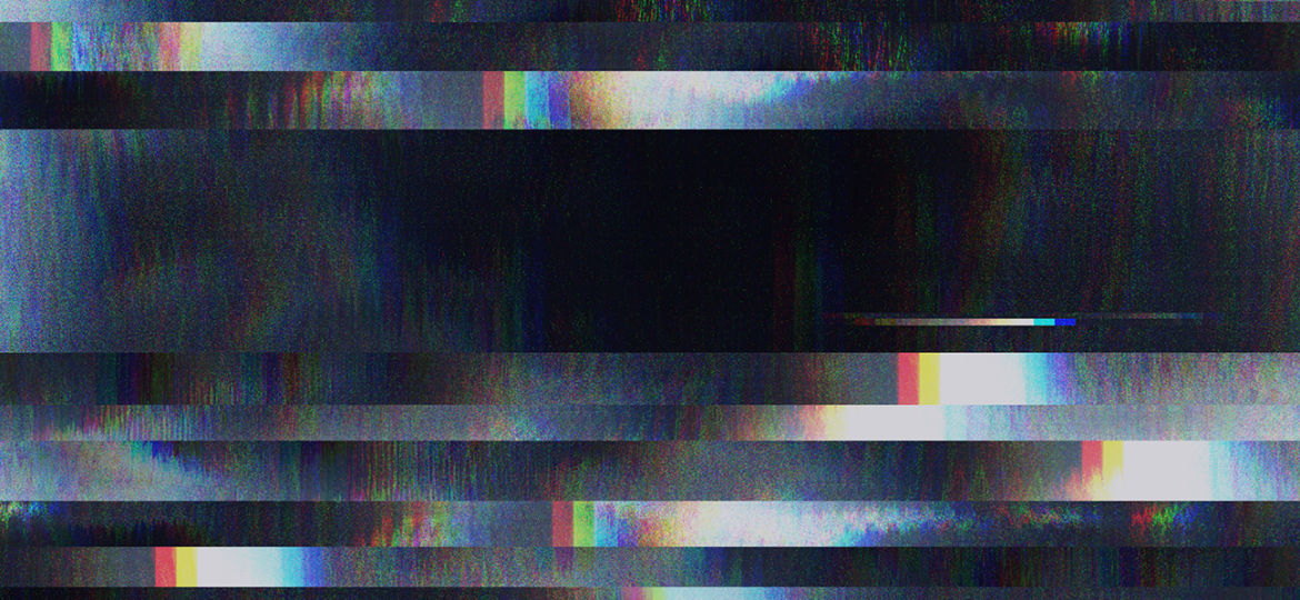 Unique Design Abstract Digital Pixel Noise Glitch Error Video Damage